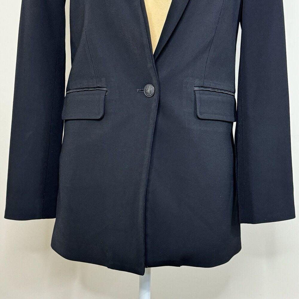 Rag & Bone Single Button Viscose Blazer Size 0 Bl… - image 4